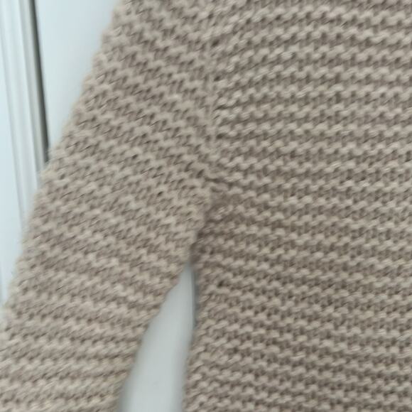 Callina Alpaca Wool Cable Knit Sweater Cream Color Size Small/Medium - Picture 7 of 12